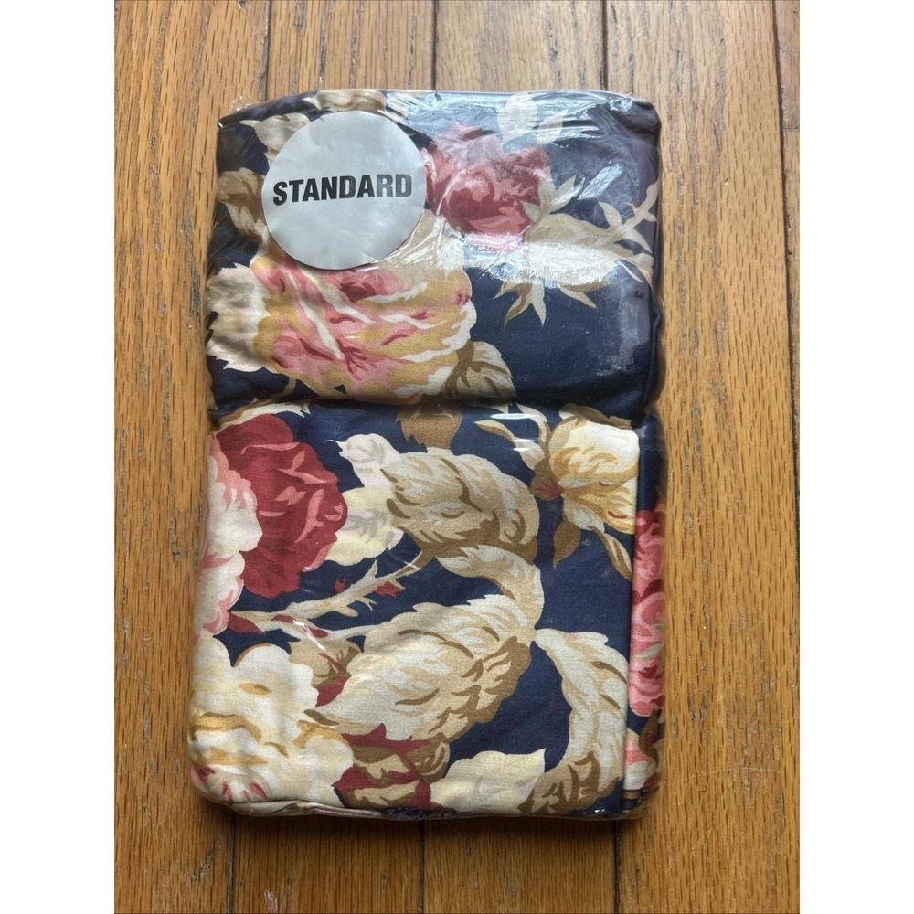 Vintage NEW Ralph‎ Lauren Winslow Navy Standard Pillow Case (2) Irregular